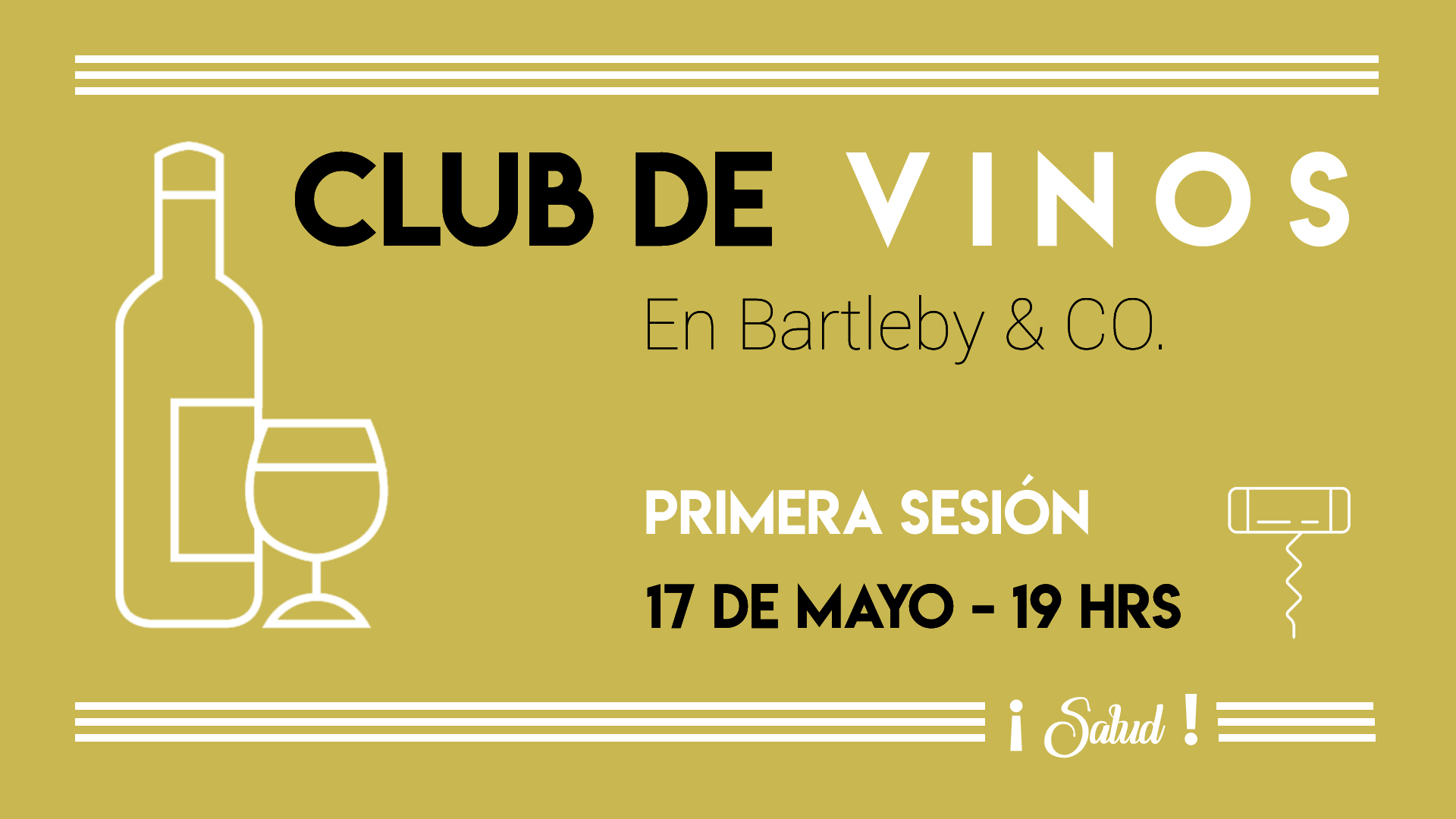 Club de vinos #1 - Bartleby and Co.